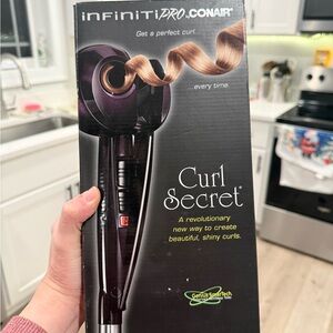 Conair InfinitiPro Curl Secret Hair Curler - Black/Purple